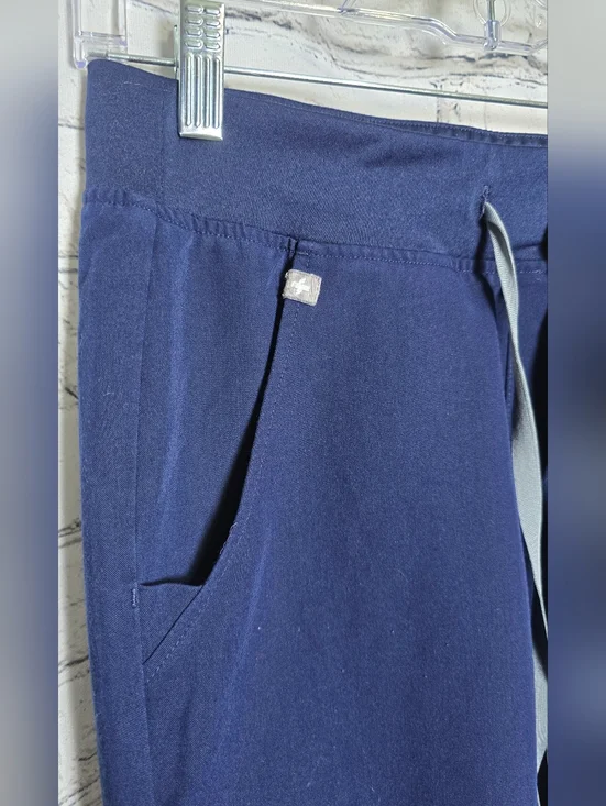 FIGS Women's Navy Scrub Jogger Pants with Drawstring Size XS - Picture 2 of 9